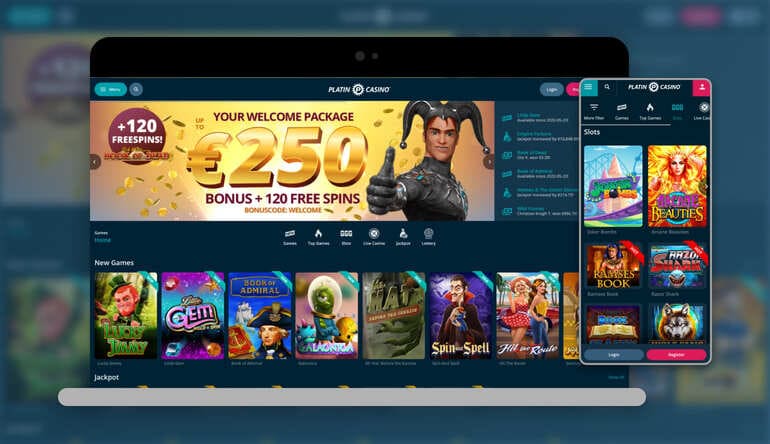 Platin Casino Mobile App